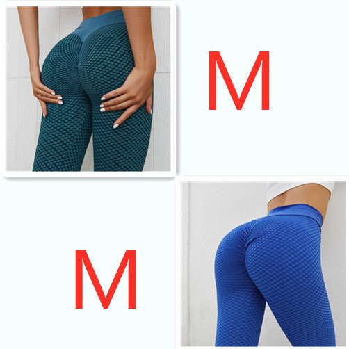 Plaid Leggings Fitness Yoga Pants Women's Seamless High Waist Breathable Gym Leggings - Fit Plus Now