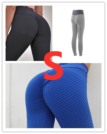 Plaid Leggings Fitness Yoga Pants Women's Seamless High Waist Breathable Gym Leggings - Fit Plus Now
