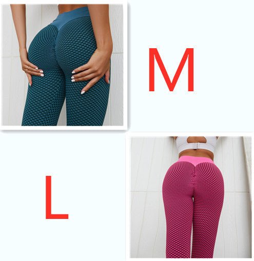 Plaid Leggings Fitness Yoga Pants Women's Seamless High Waist Breathable Gym Leggings - Fit Plus Now