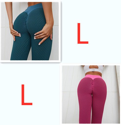 Plaid Leggings Fitness Yoga Pants Women's Seamless High Waist Breathable Gym Leggings - Fit Plus Now