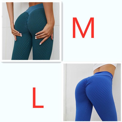 Plaid Leggings Fitness Yoga Pants Women's Seamless High Waist Breathable Gym Leggings - Fit Plus Now