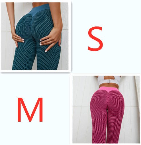 Plaid Leggings Fitness Yoga Pants Women's Seamless High Waist Breathable Gym Leggings - Fit Plus Now