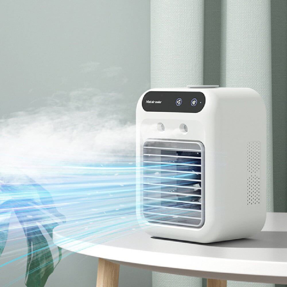 Portable Air Conditioner & Cooler Fan – Water Cooling for Room, Office, Car - Fit Plus Now