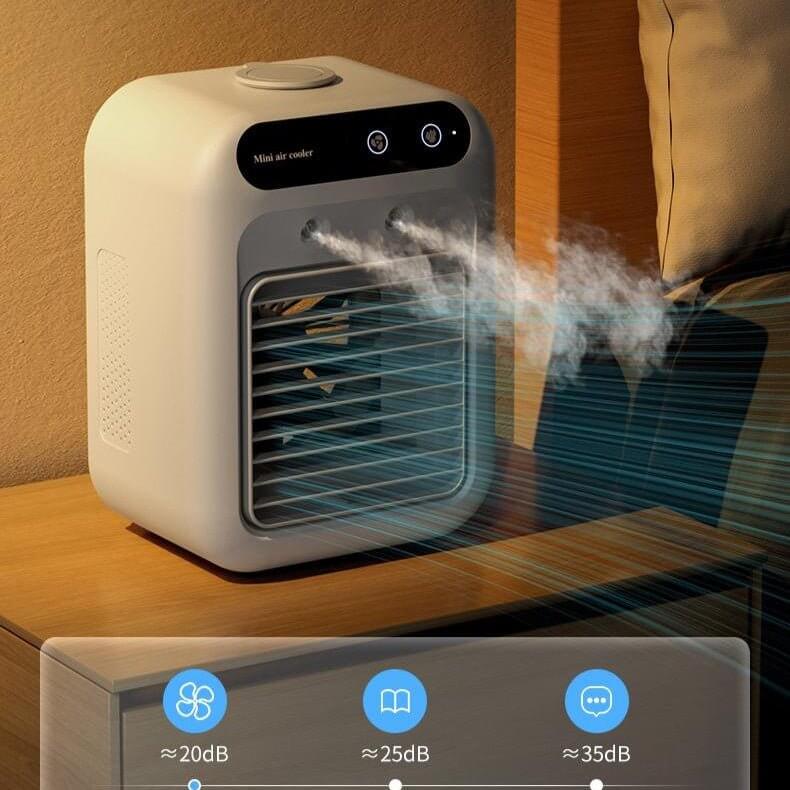 Portable Air Conditioner & Cooler Fan – Water Cooling for Room, Office, Car - Fit Plus Now