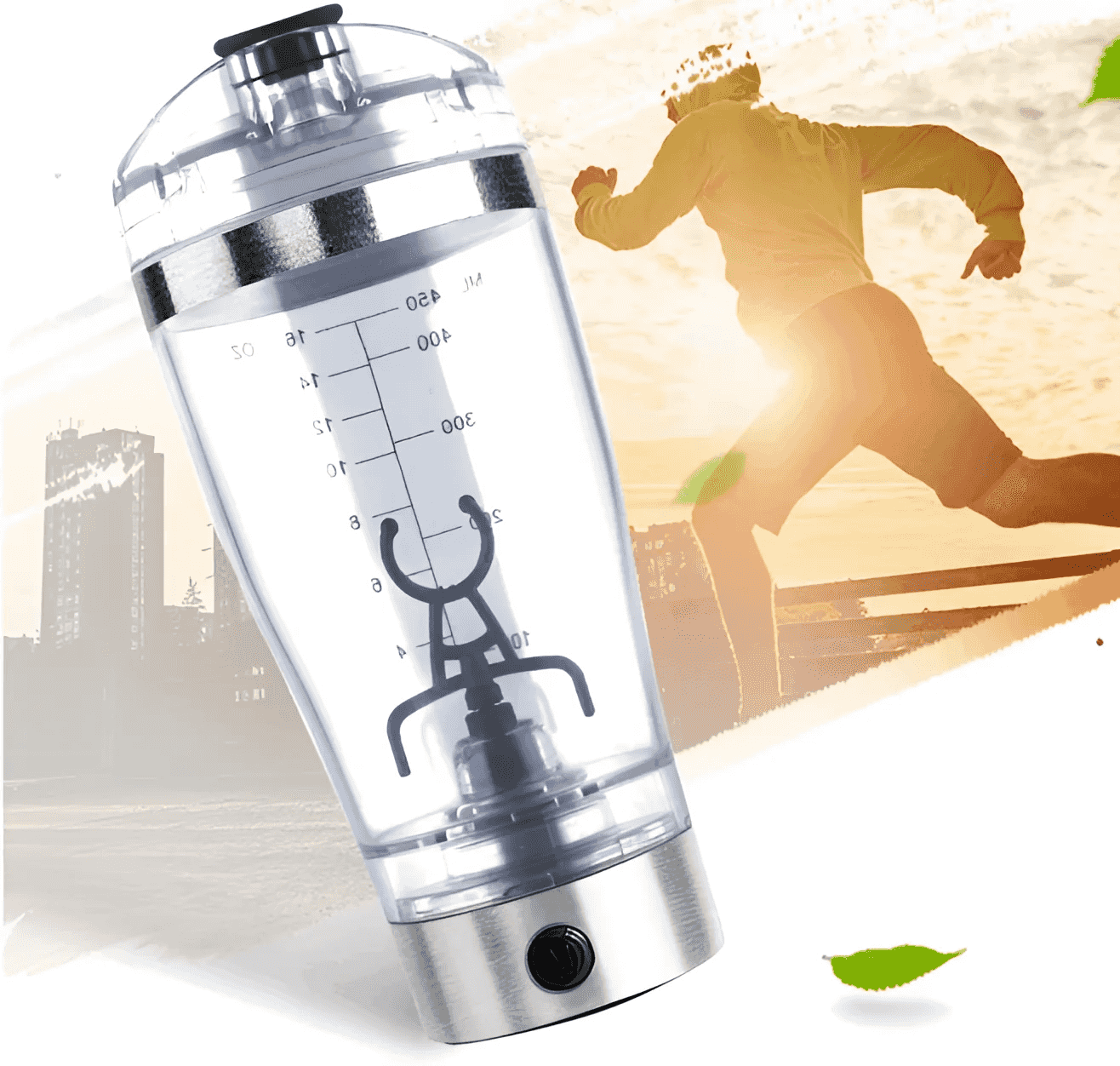 Portable Blender Cup - Mix & Go with Automatic Convenience.