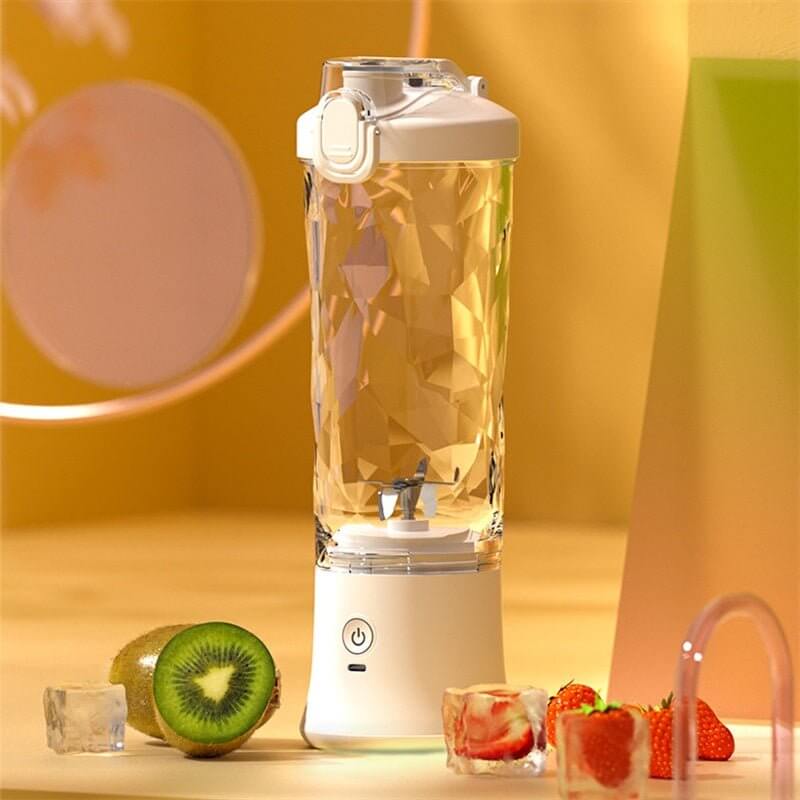 Portable Blender Juicer – Personal Size 6 - Blade Mini Blender for Shakes, Smoothies & Kitchen Use - Fit Plus Now