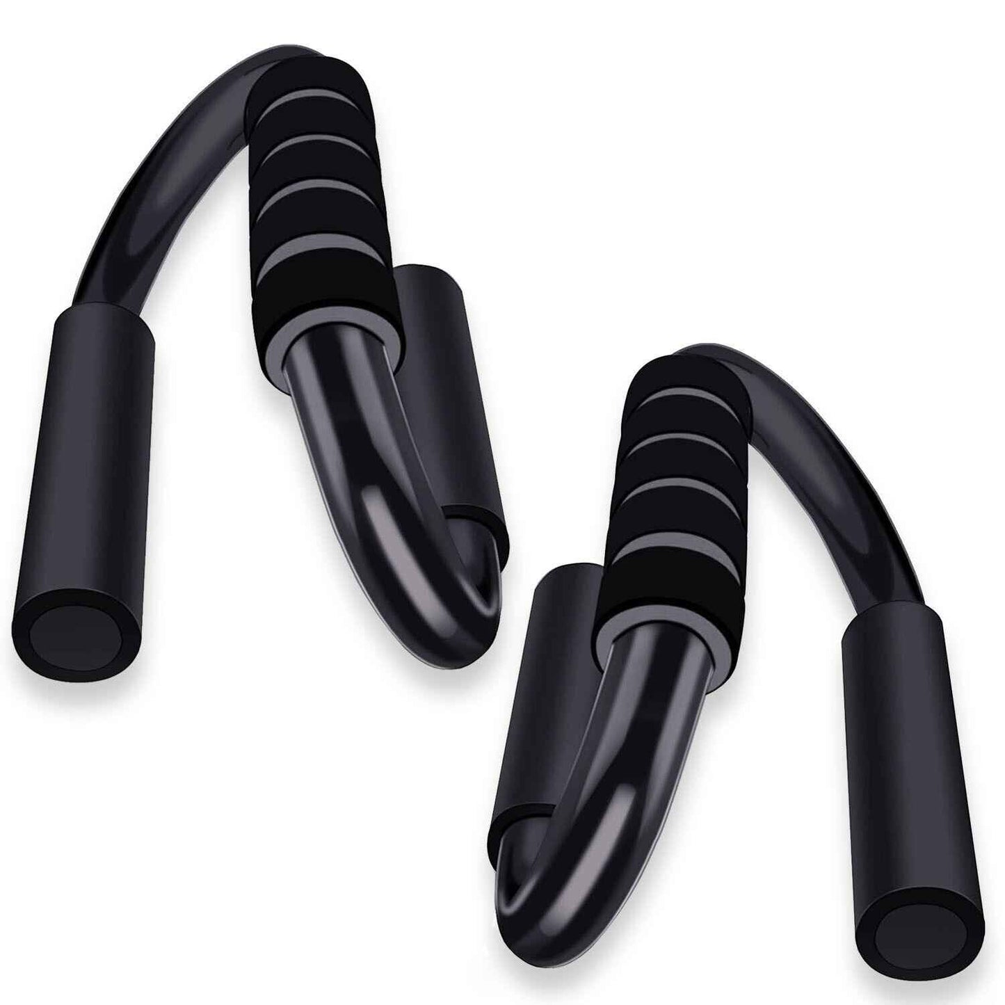 S-Shaped Non-Slip Push-Up Bars for Strength Training & Home Workouts.