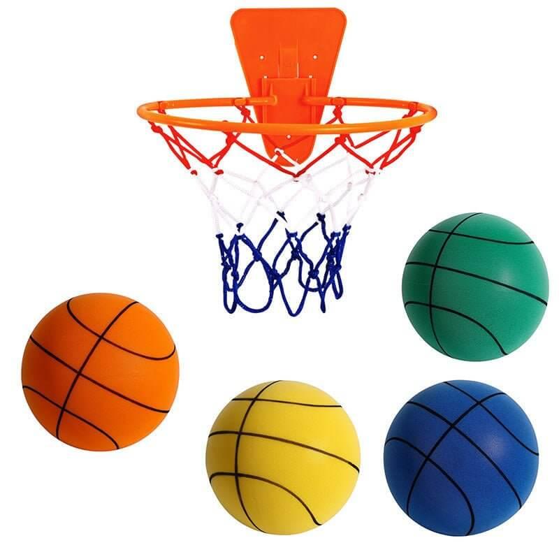 Silent Indoor Basketball | Foam Soft & Bouncy Ball. - Fit Plus Now