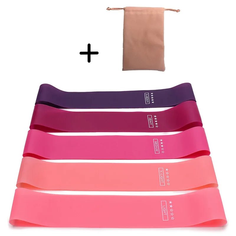 SlimFit Resistance Bands – Durable, Non - Slip, & Versatile for Full - Body Workouts! - Fit Plus Now