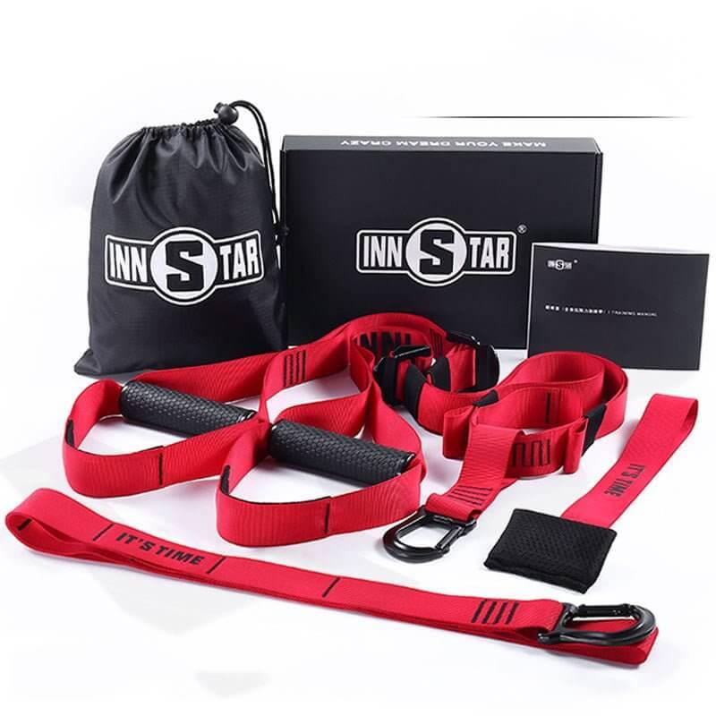 Suspension Training Straps – Ultimate Full-Body Workout System for Strength, Core & Functional Training. - Fit Plus Now