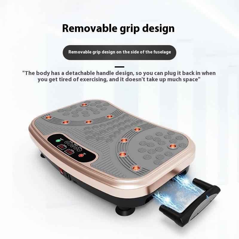 Vibration Power Plate – Lazy Standing Waist Slimming Machine for Belly Fat & Weight Loss.