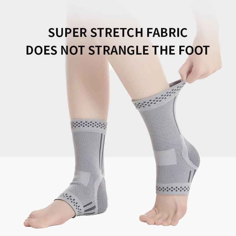 Warm Ankle Support Brace – Compression Sleeve for Pain Relief & Injury Recovery.