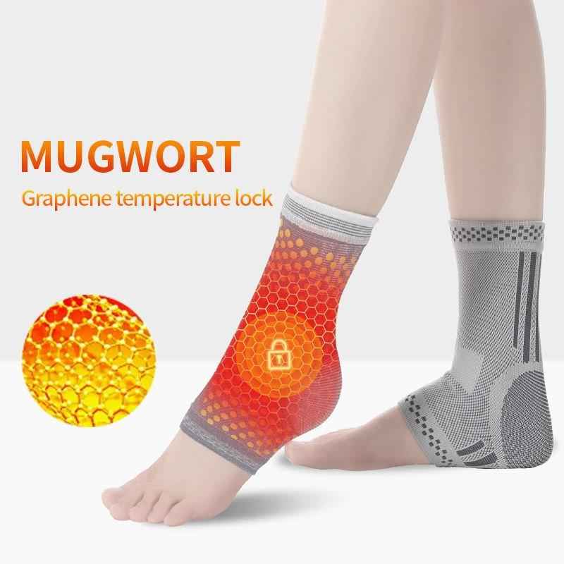 Warm Ankle Support Brace – Compression Sleeve for Pain Relief & Injury Recovery.