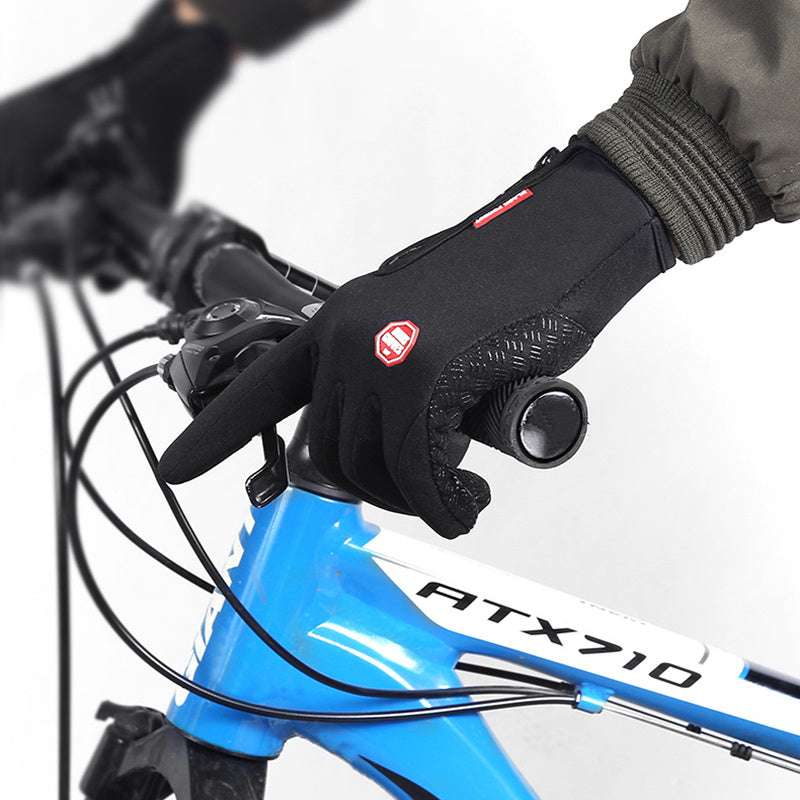Winter Touchscreen Riding Gloves – Waterproof & Fleece - Lined. - Fit Plus Now