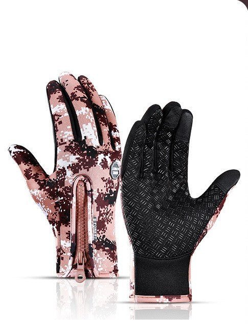 Winter Touchscreen Riding Gloves – Waterproof & Fleece - Lined. - Fit Plus Now