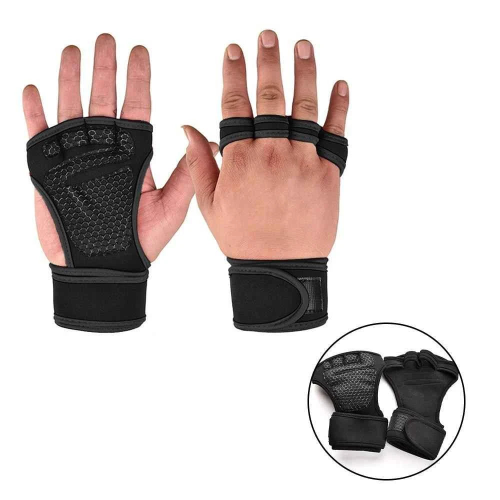 Workout Gloves with Wrist Support | Gym Gloves for Men & Women.