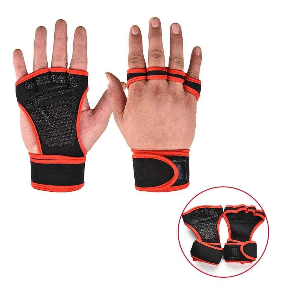 Workout Gloves with Wrist Support | Gym Gloves for Men & Women.