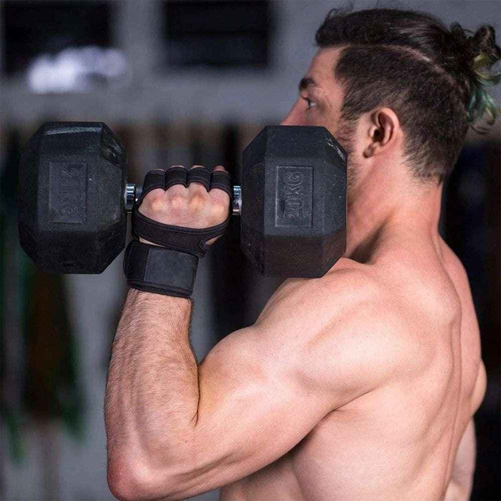 Workout Gloves with Wrist Support | Gym Gloves for Men & Women.