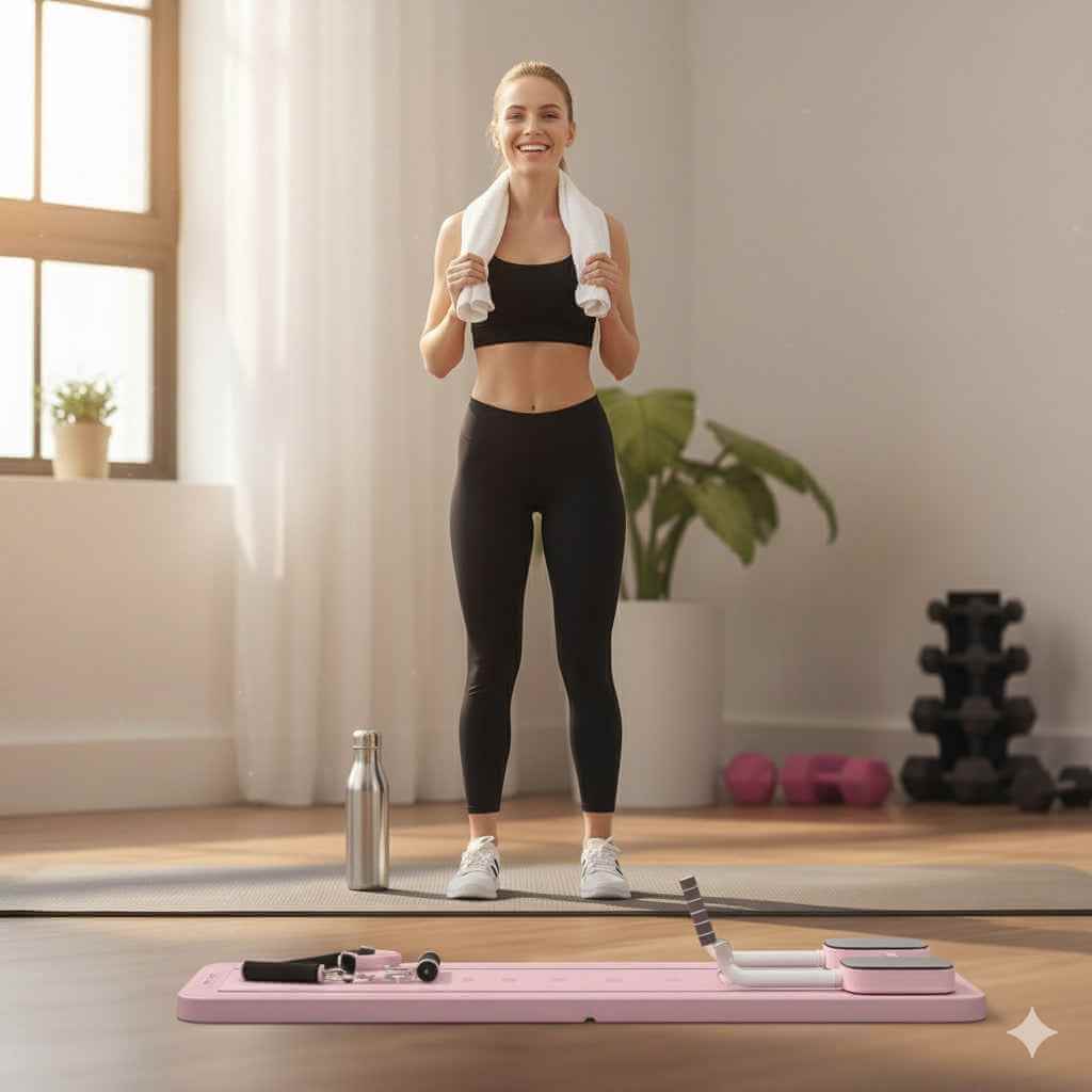 The Fitness Board That Replaced My Gym for Busy Moms - Fit Plus Now