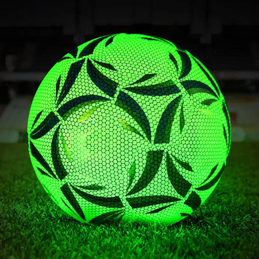 Luminate Glowing Soccer Training Ball – Night Practice Football. - Fit Plus Now