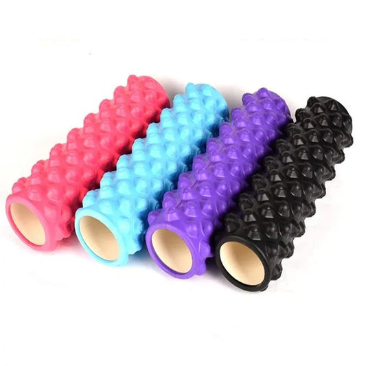 Concentric Circle Yoga Pillar Foam Roller Muscle Relaxation Roller - Fit Plus Now