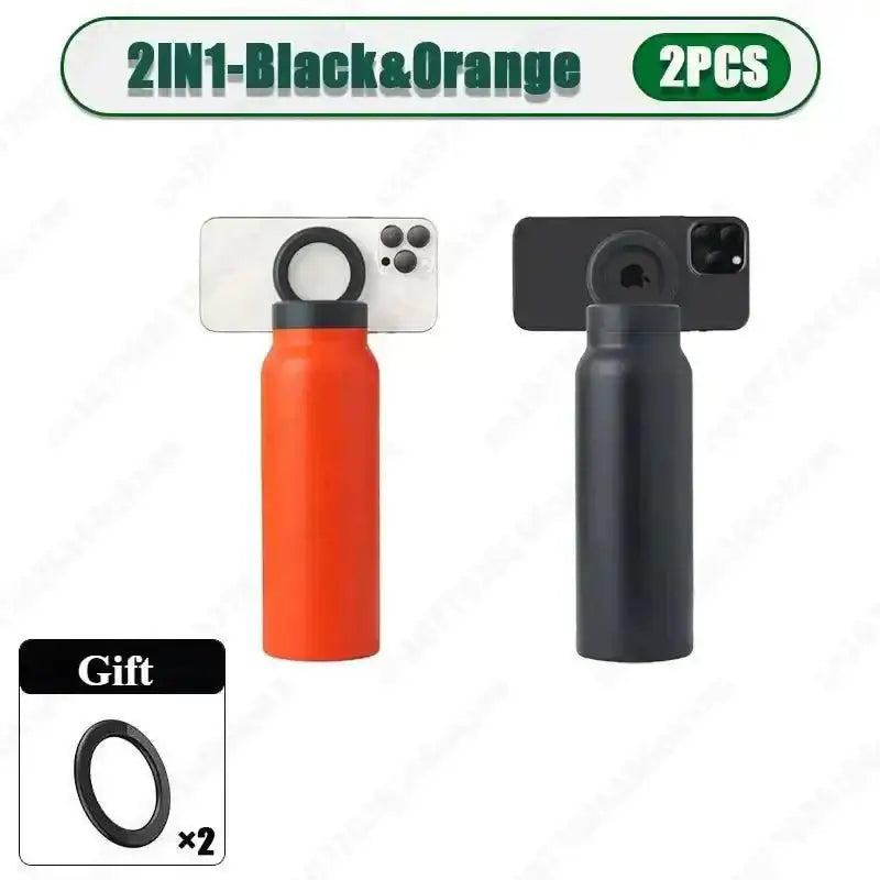 24oz Insulated Water Bottle – Leak-Proof, BPA-Free, 12-Hour Cold - Fit Plus Now