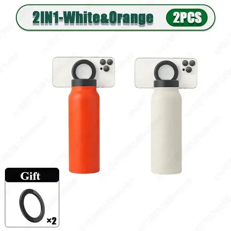 24oz Insulated Water Bottle – Leak-Proof, BPA-Free, 12-Hour Cold - Fit Plus Now