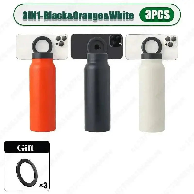 24oz Insulated Water Bottle – Leak-Proof, BPA-Free, 12-Hour Cold - Fit Plus Now