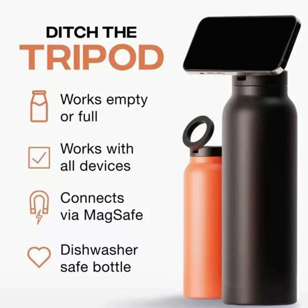24oz Insulated Water Bottle – Leak-Proof, BPA-Free, 12-Hour Cold - Fit Plus Now