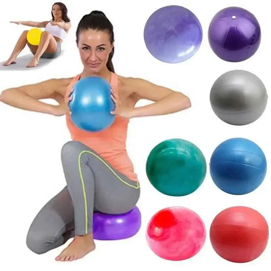 25cm Yoga Balance Ball for Core Strength and Stability Enhancements