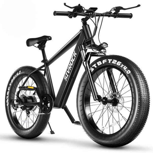 26″ Fat Tire E-Bike – 1000W Electric Mountain & City Bike