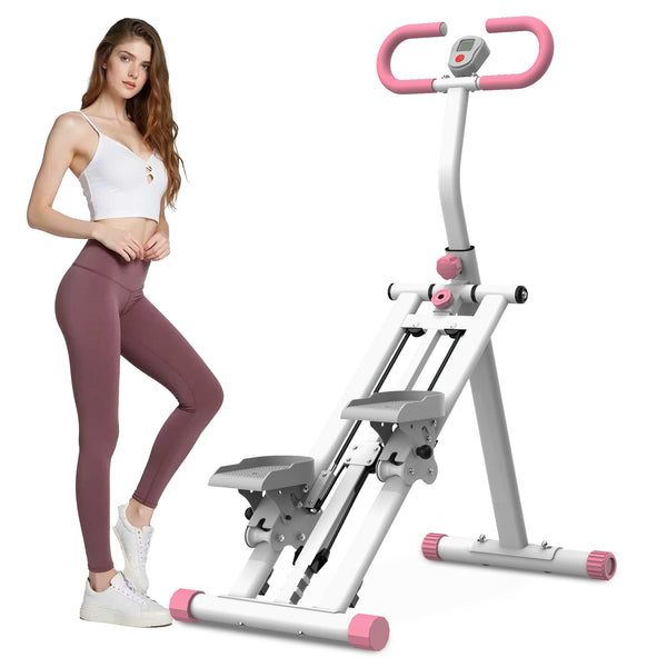 Vertical Climber Stair Stepper with Resistance, Full-Body Home Workout Machine