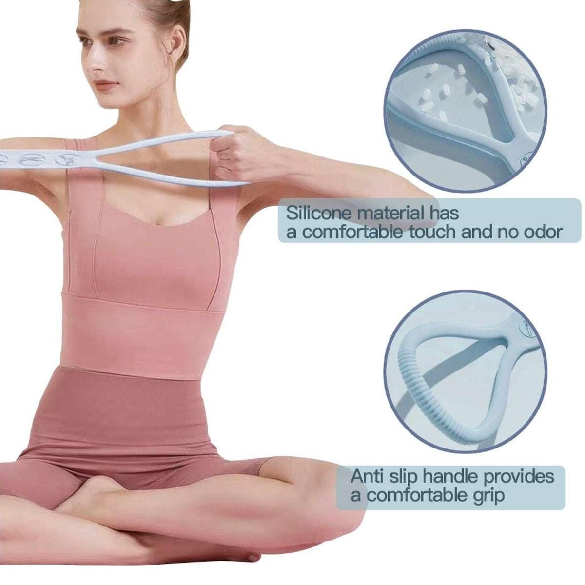 8-Shape Resistance Bands – Set of 3 for Yoga, Home Workouts, Legs & Glutes Training. - Fit Plus Now