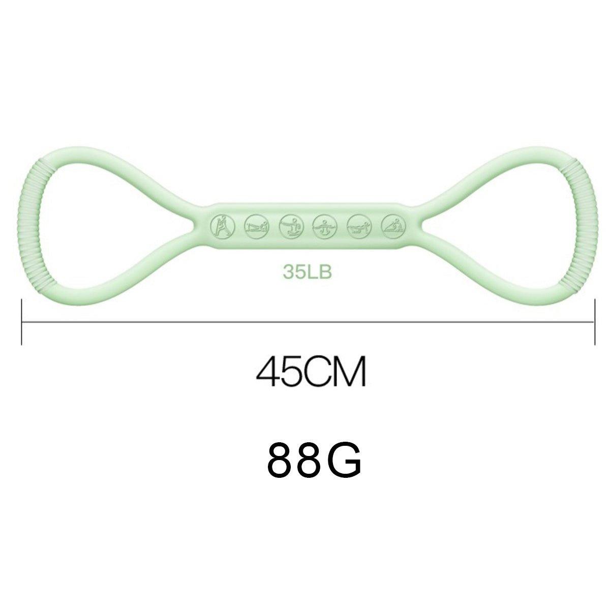 8-Shape Resistance Bands – Set of 3 for Yoga, Home Workouts, Legs & Glutes Training. - Fit Plus Now