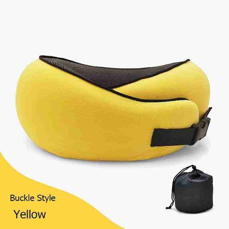 Memory Foam Travel Pillow for Ultimate Comfort and Support