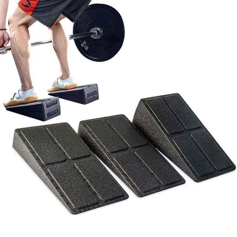 Adjustable Squat Wedge Blocks Set for Squats and Leg Activation..