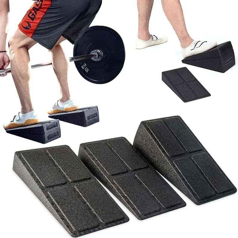 Adjustable Squat Wedge Blocks Set for Squats and Leg Activation..
