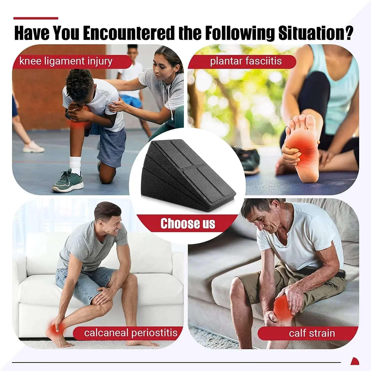 Adjustable Squat Wedge Blocks Set for Squats and Leg Activation. - Fit Plus Now