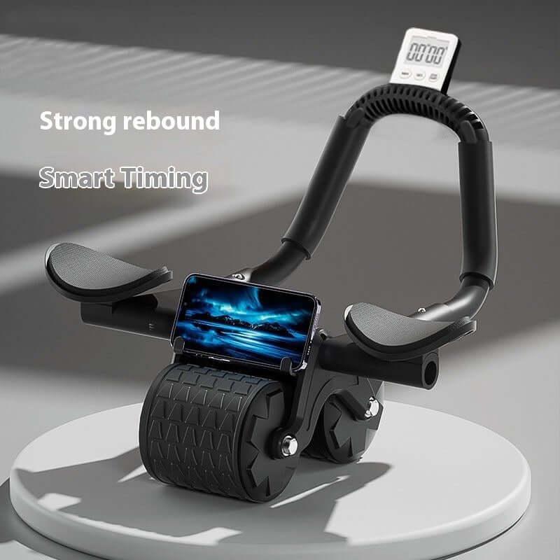 Automatic Abdominal Wheel Roller – Core Strength Trainer for Home Workouts. - Fit Plus Now