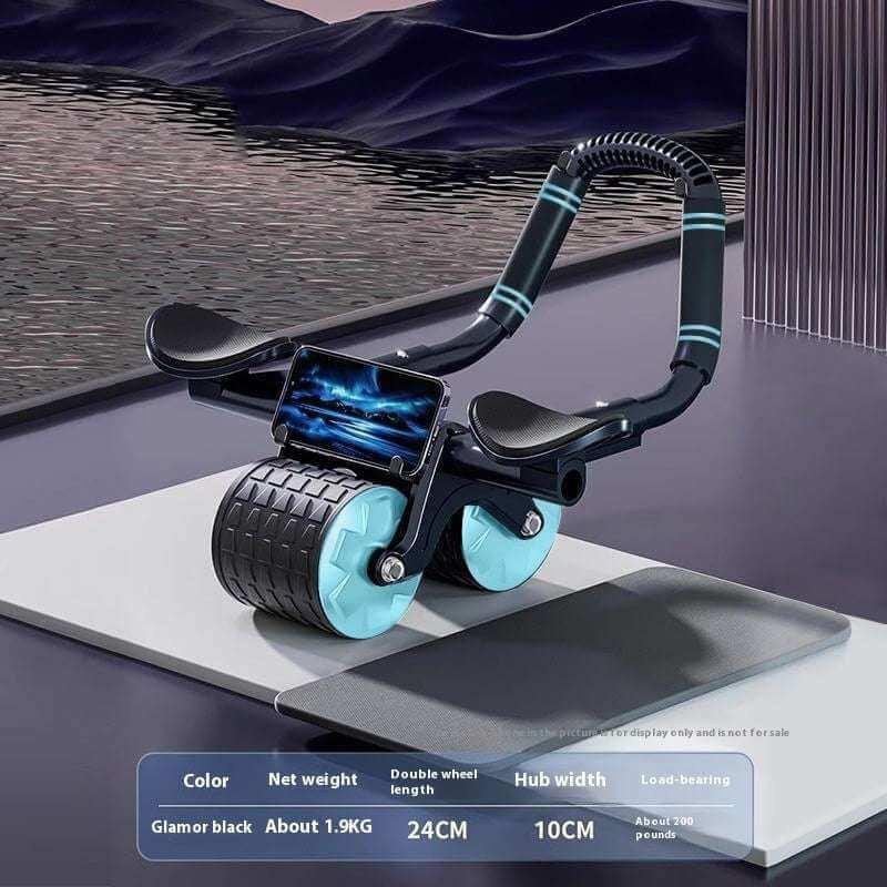 Automatic Abdominal Wheel Roller – Core Strength Trainer for Home Workouts. - Fit Plus Now