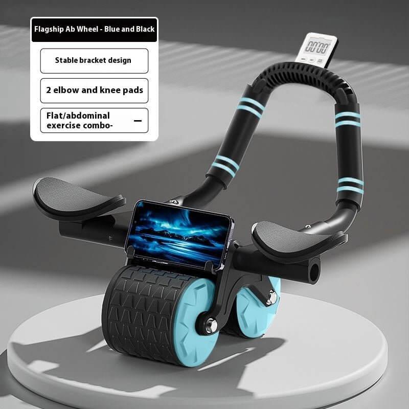 Automatic Abdominal Wheel Roller – Core Strength Trainer for Home Workouts. - Fit Plus Now