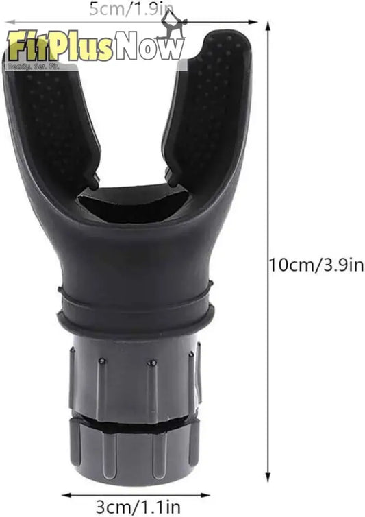 Breathing Trainer Device for Athletes COPD Support and Respiratory Recovery - Black - 5