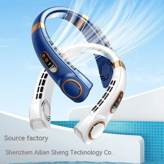 Portable Silent Cooling Neck Fan | Aura Series - Fit Plus Now