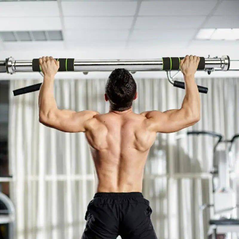 Door Frame Pull-Up Bar 440lbs Capacity | Home Fitness Strength Trainer. - Fit Plus Now