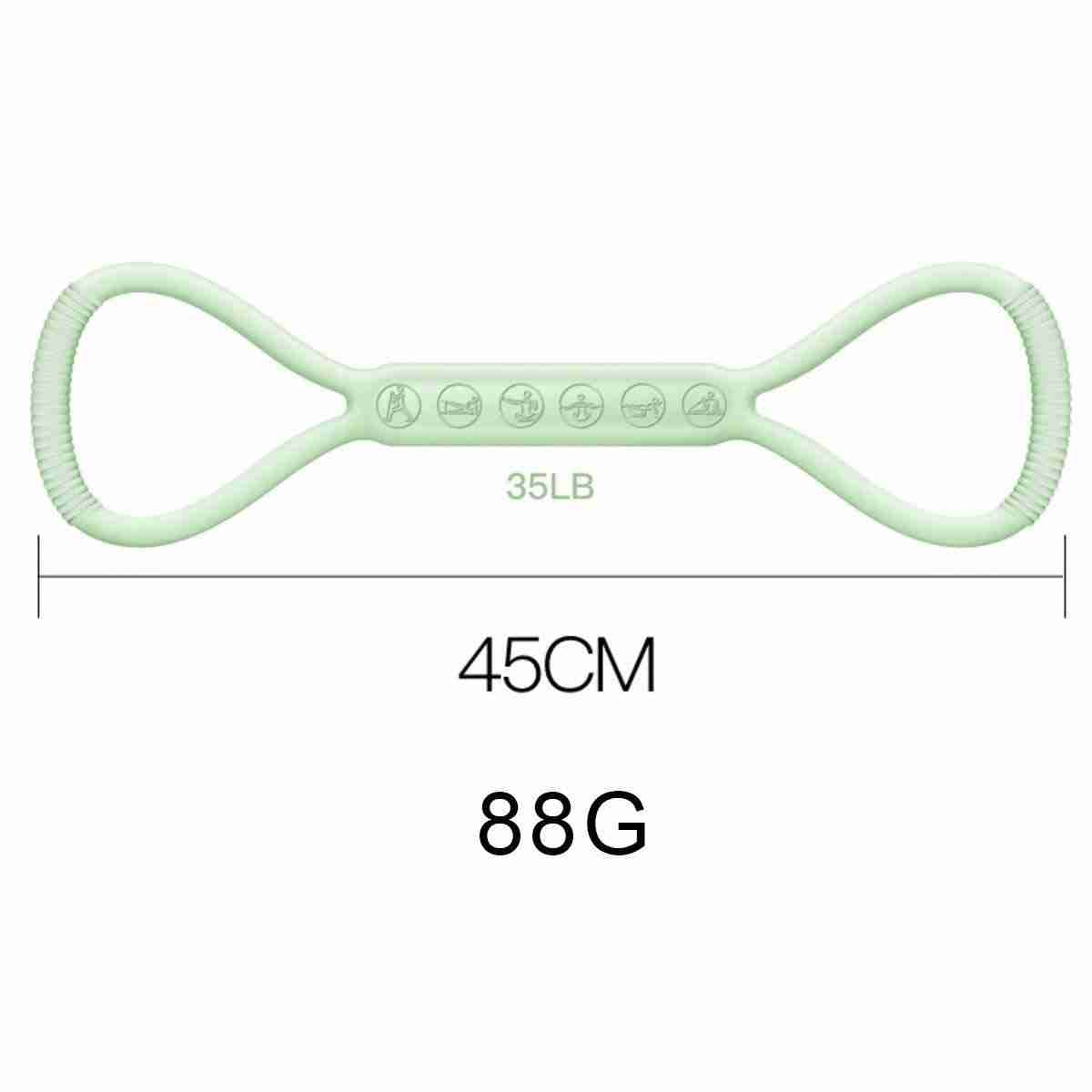 8-Shape Resistance Bands Set â€“ Warm-Up & Mobility Support 4 Fit Plus Now
