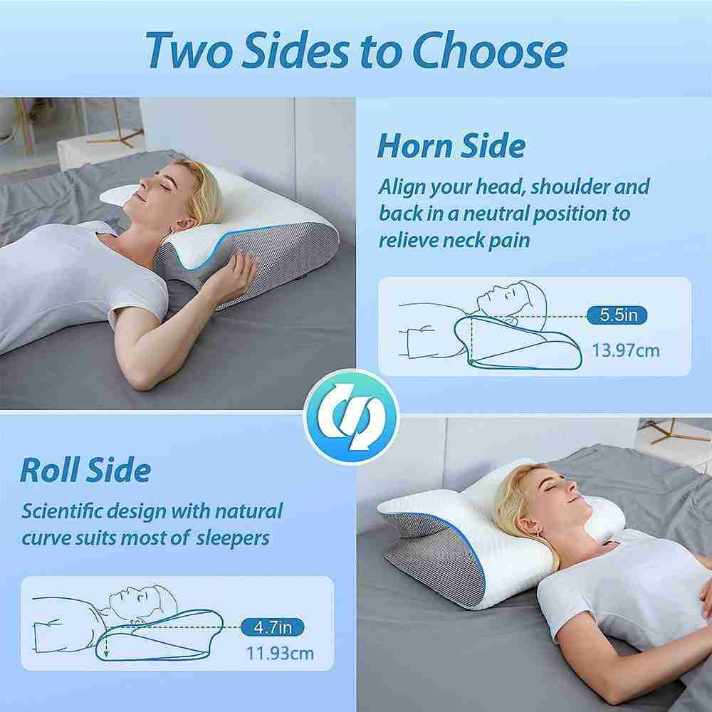 Memory Foam Recovery Pillow for Women – Rest & Recover - Fit Plus Now