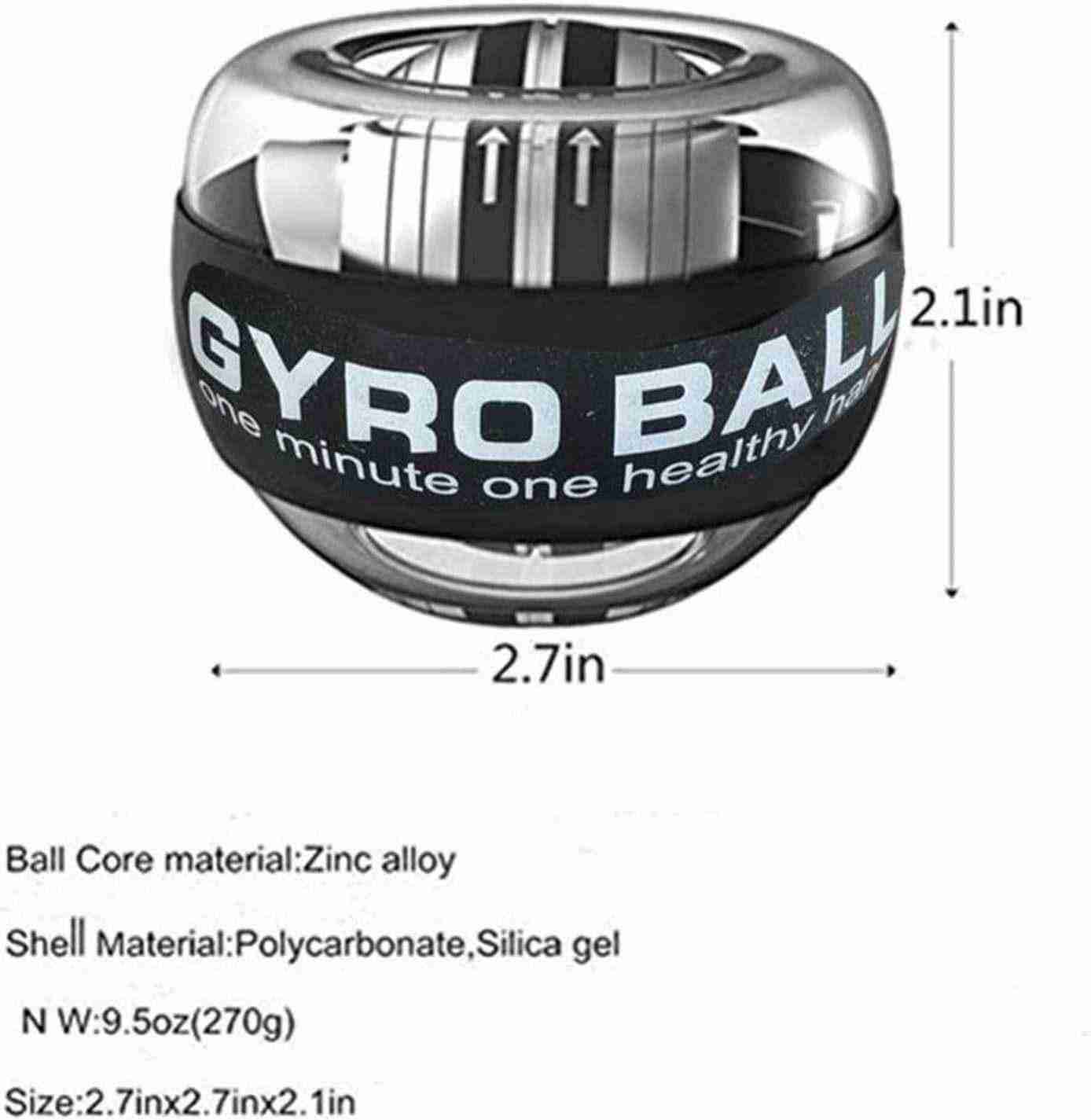 Auto-Start Wrist Trainer Ball for Grip & Forearm Strength - Fit Plus Now