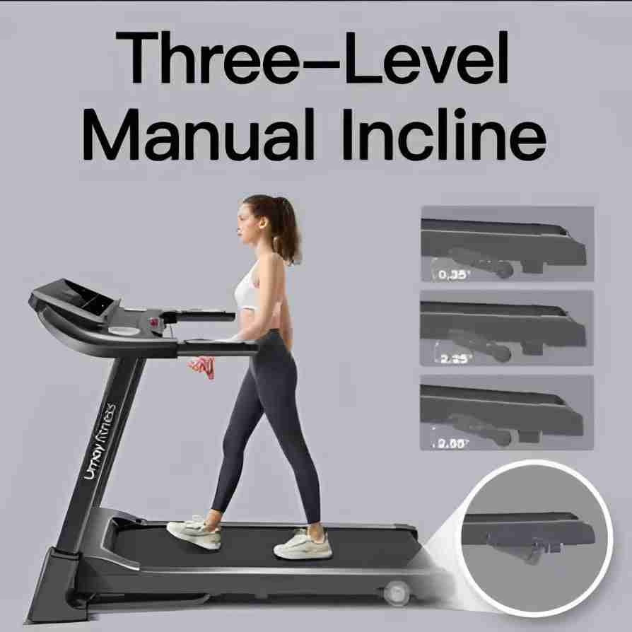 Home Folding Treadmill with Quiet Motor & Compact Design 4 Fit Plus Now