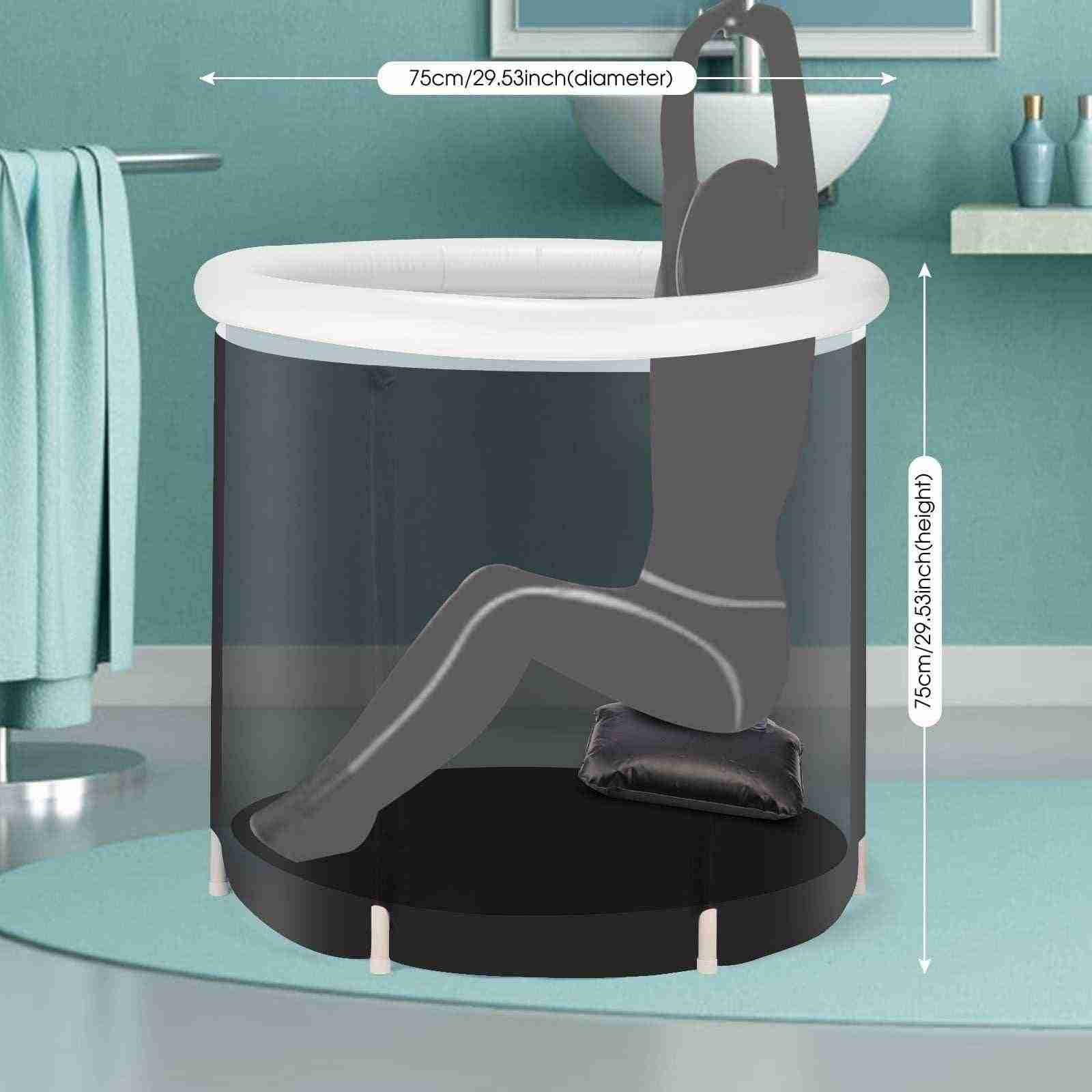 Pro Ice Bath Recovery Tub — Insulated & Foldable - Fit Plus Now