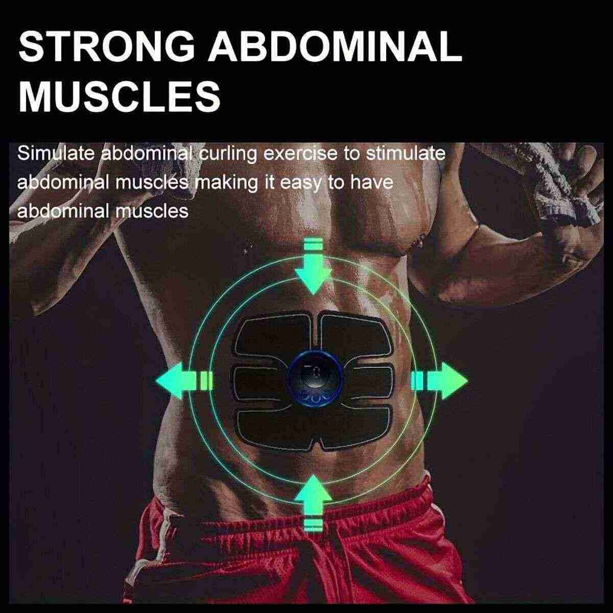 Rechargeable Muscle Toner for Busy Women – EMS Core & Ab Training at Home - Fit Plus Now